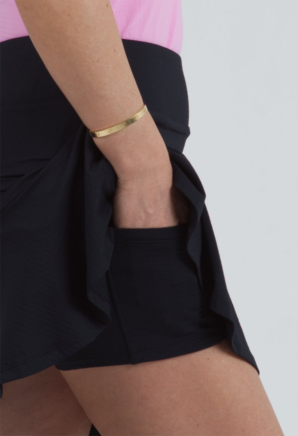 Solid Flounce Skort - 20000