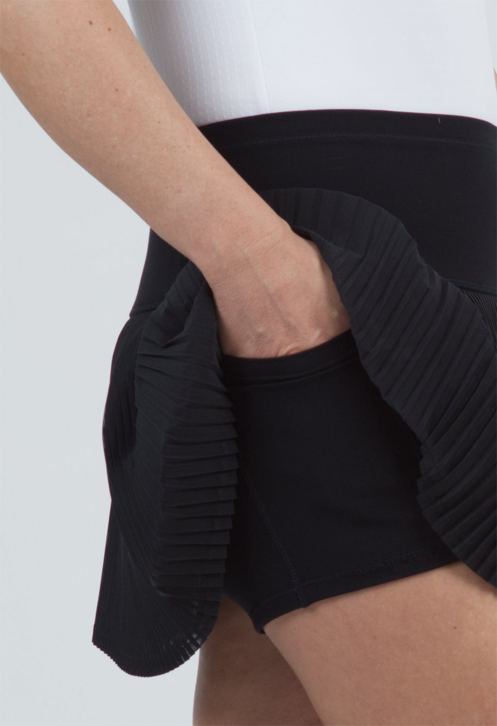 Solid Mesh Skort - 23000